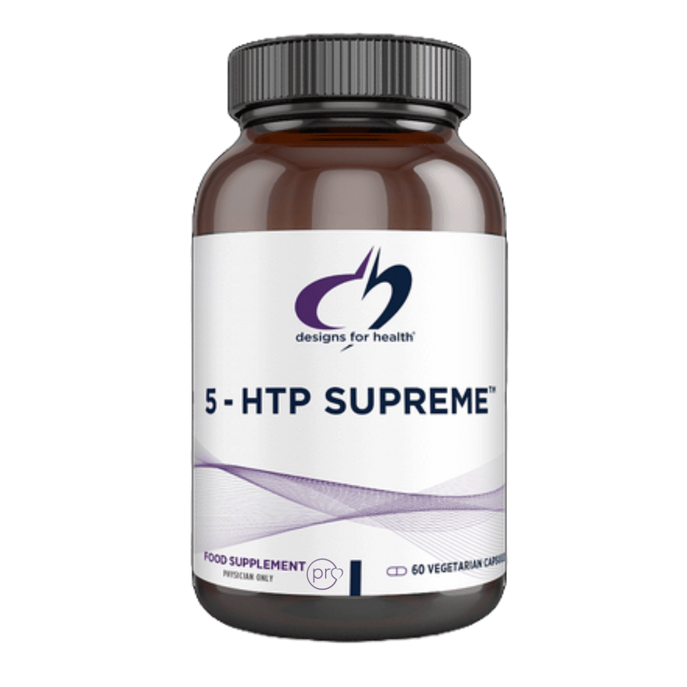 Buy 5 HTP Supreme | 60 Capsules | Designs For Health UK