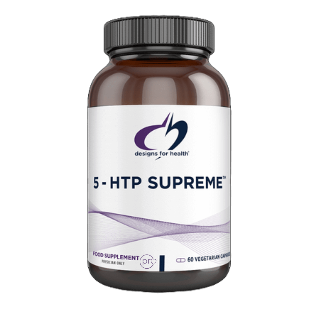 Buy 5 HTP Supreme | 60 Capsules | Designs For Health UK