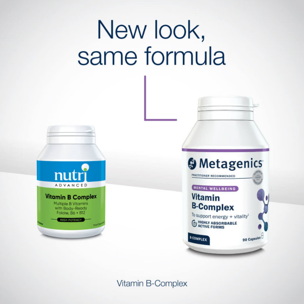 Vitamin B Complex | 90 Tablets | Metagenics