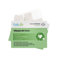 Buy Vitamin D3 with K2 Vitamin 30 Topical Patches | PatchAid UK