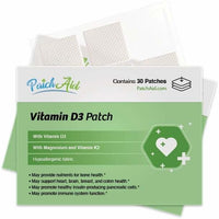 Buy Vitamin D3 with K2 Vitamin 30 Topical Patches | PatchAid UK