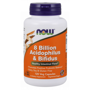 8 Billion Acidophilus & Bifidus Veg | 120 Capsules