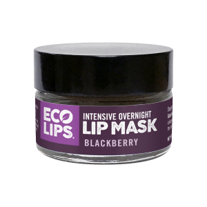 Intensive Overnight Lip Mask by Eco Lips Blackberry Flavour 