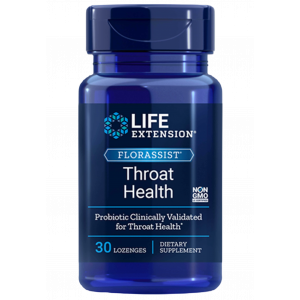 Florassist Throat Health 30 Lozenges by Life Extension