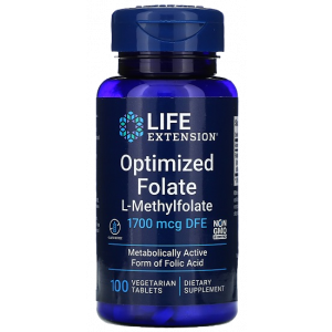 optimized folate1700mcg by life extension