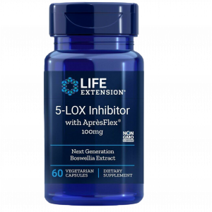 5-LOX Inhibitor with AprèsFlex | 60 Veg capsules | Life Extension