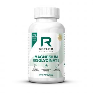 Magnesium Bisglycinate 125mg 90 Capsules Reflex Nutrition 