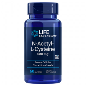Life Extension  N-Acetyl-L-Cysteine, 600 mg 60 vegetarian caps
