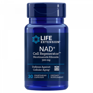 Life Extension NAD+ Cell Regenerator 300mg Nicotinamide Riboside 30 Veg Capsules