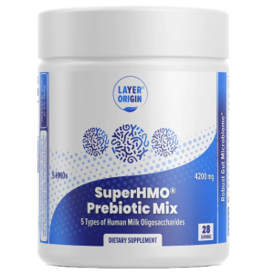 SuperHMO Prebiotic Mix with 5 HMOs | Layer Origin